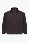 Quarter Zip Jumper - Charcoal