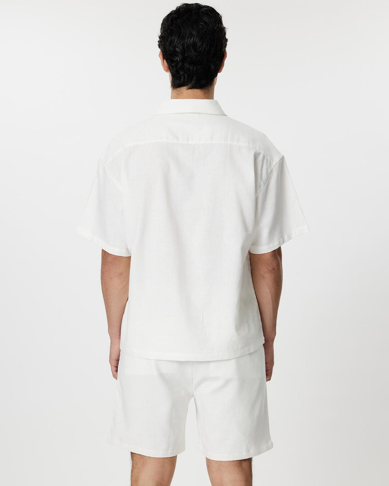 Linen Summer Shirt - White