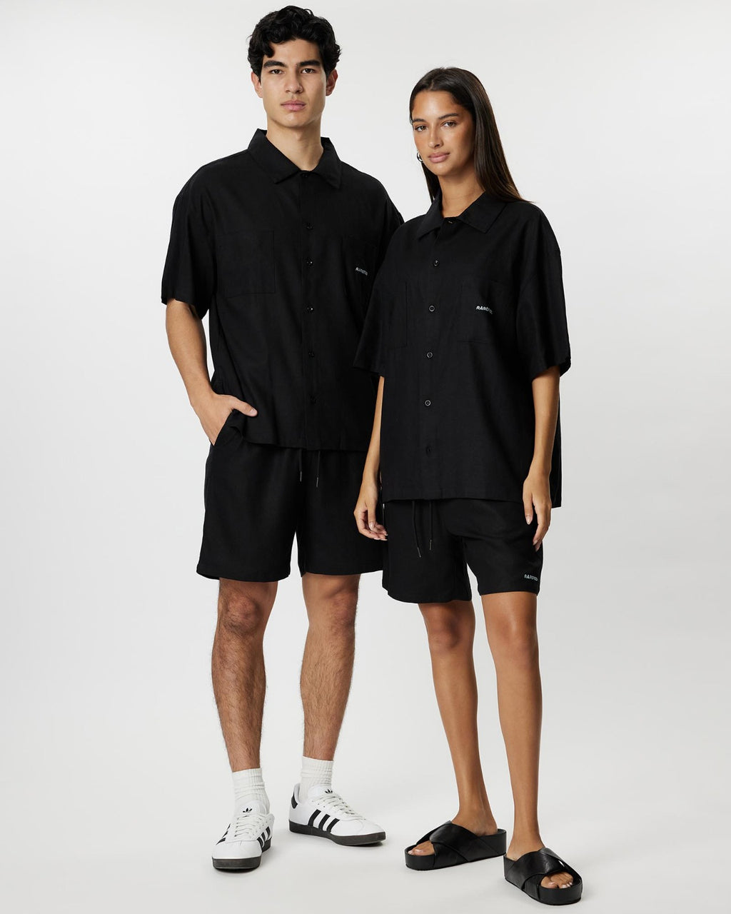 Linen Summer Shirt - Black