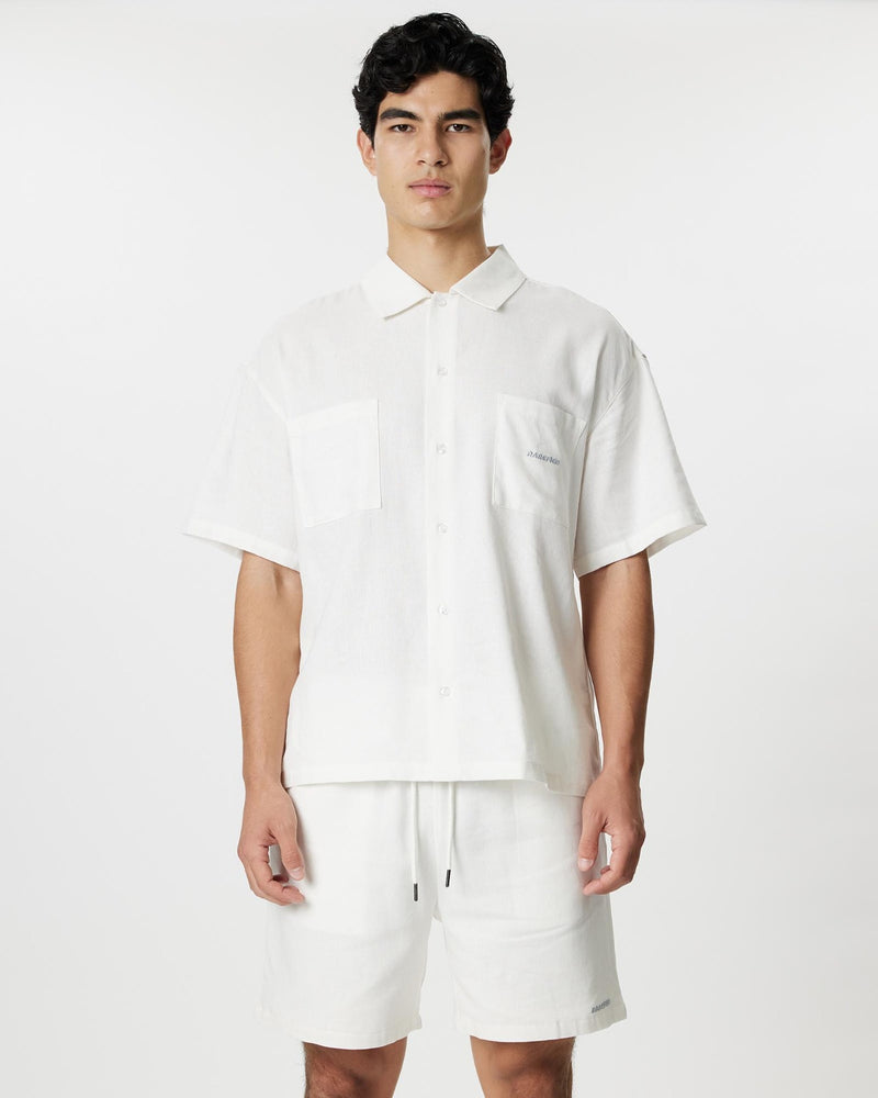 Linen Summer Shirt - White