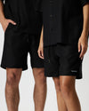 Rarefied Linen Shorts - Black