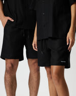 Rarefied Linen Shorts - Black